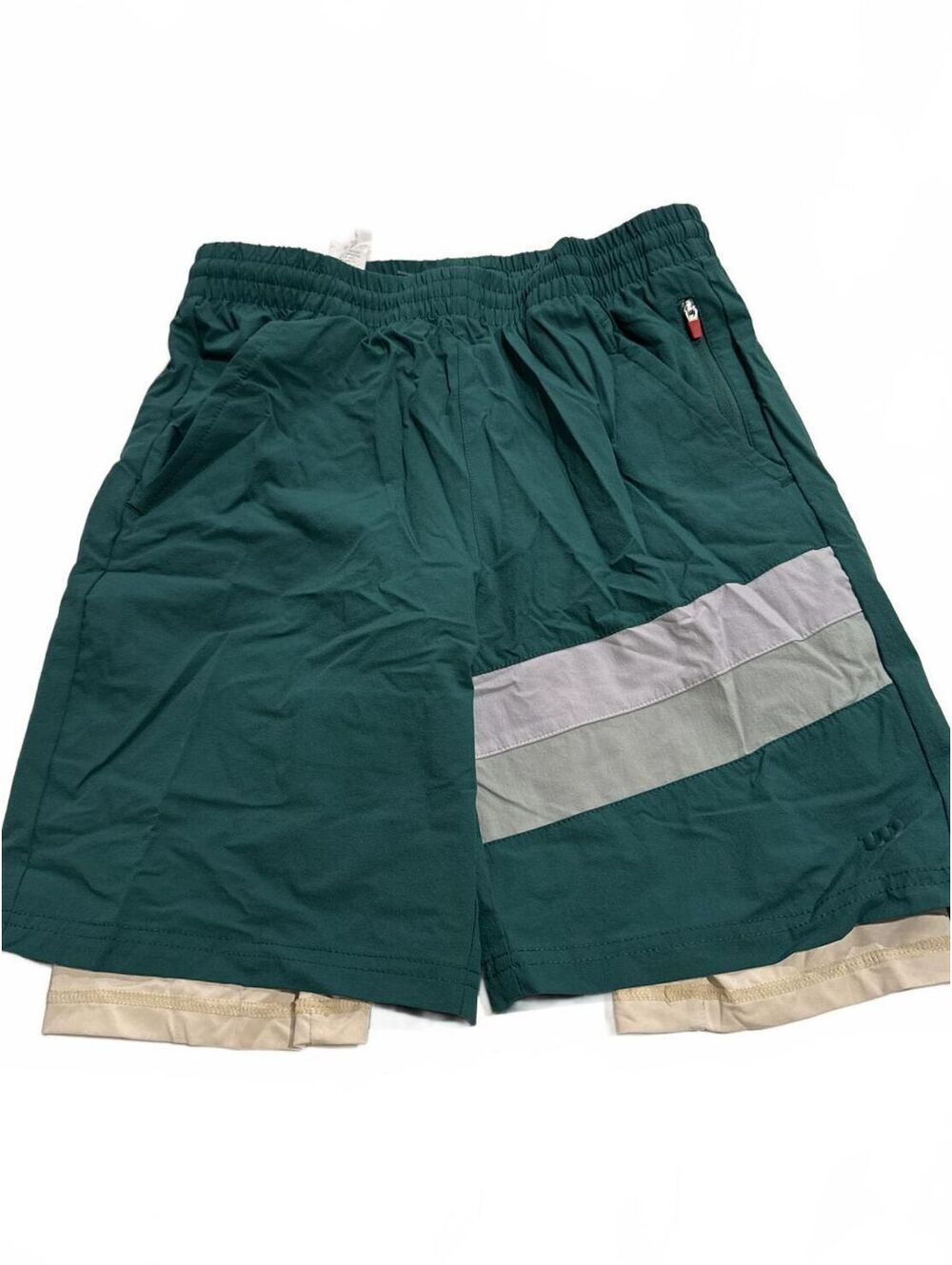 Wilson Green Woven Track Shorts - Boys L
